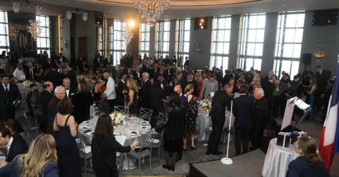 NEW YORK, NY - JUNE 9: Atmosphere at French-American Foundation Gala at The Rainbow Room on June 9, 2025 in New York. (Photo by Udo Salters/PMC) *** Local Caption *** Atmosphere